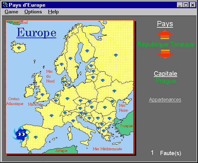 Carte Des Pays D Europe Et Leur Capitale | effegetangesj