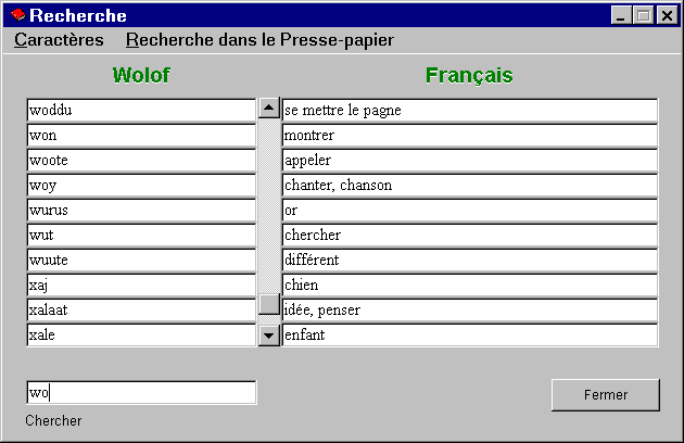 logiciel traduction francais wolof
